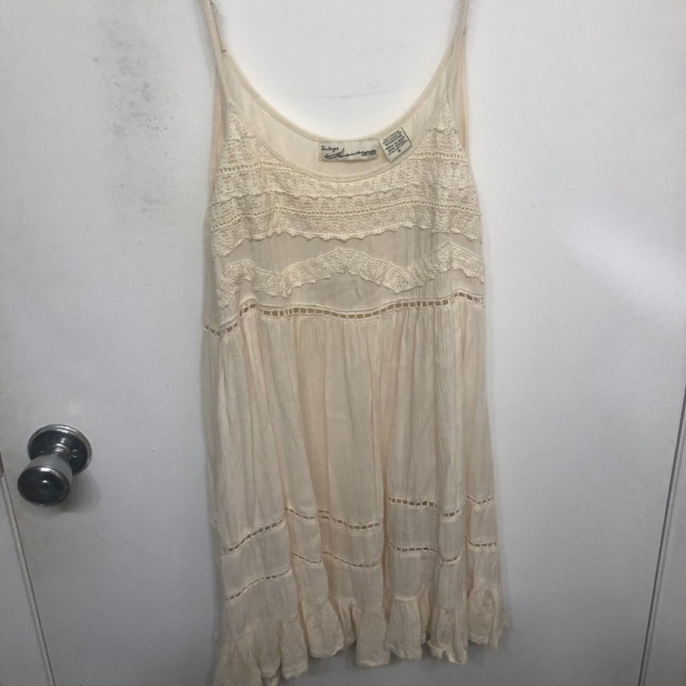Cream Surfer Girl Dress